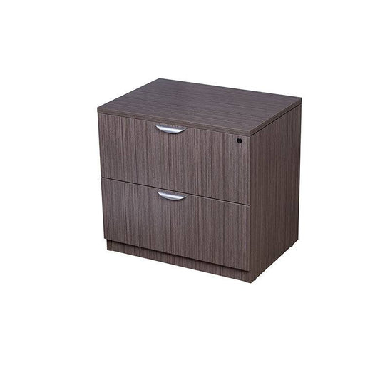 New Driftwood 2 Drawer Lateral File Cabinet by BOSS